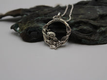 Load image into Gallery viewer, Spiral Blooms Snail Pendant
