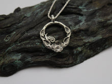 Load image into Gallery viewer, Spiral Blooms Snail Pendant
