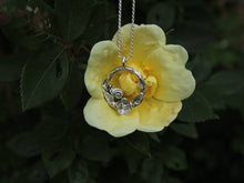 Load image into Gallery viewer, Spiral Blooms Snail Pendant
