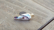 Load image into Gallery viewer, Bleeding Fang Two Tone Pendant - JF Fantasy Jewelry
