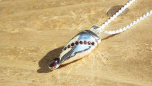 Load image into Gallery viewer, Bleeding Fang Sterling Silver Necklace - JF Fantasy Jewelry
