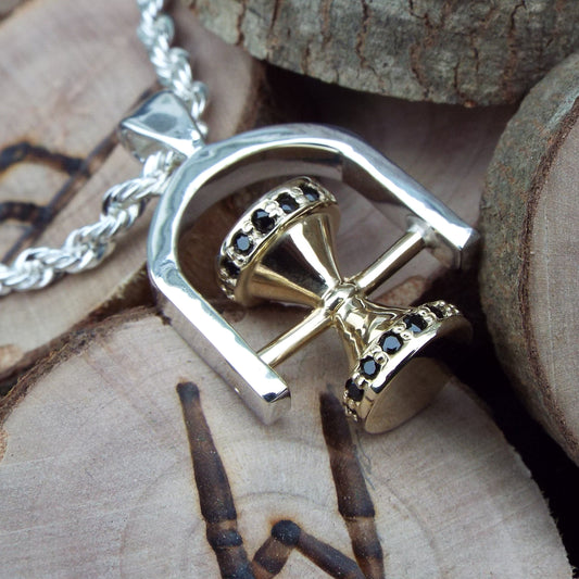 The Mage's Hourglass - JF Fantasy Jewelry