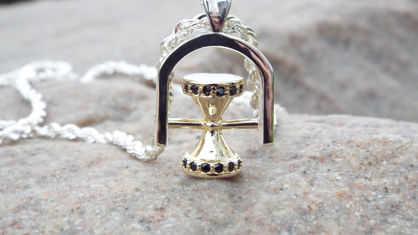 The Mage's Hourglass - JF Fantasy Jewelry