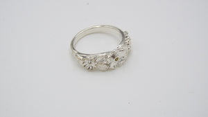 Yellow Diamond Flower Ring - JF Fantasy Jewelry