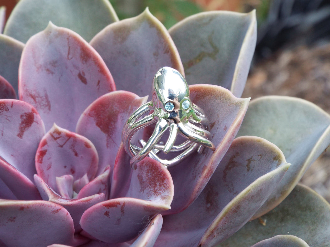 Cute octopus ring - JF Fantasy Jewelry