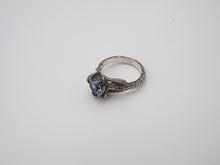 Load image into Gallery viewer, Kraken Blue Topaz Ring - JF Fantasy Jewelry
