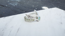 Load image into Gallery viewer, &quot;Flight&quot; Opal And Peridot fairy ring - JF Fantasy Jewelry
