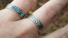 Load image into Gallery viewer, Dragon-scale Wide band - JF Fantasy Jewelry
