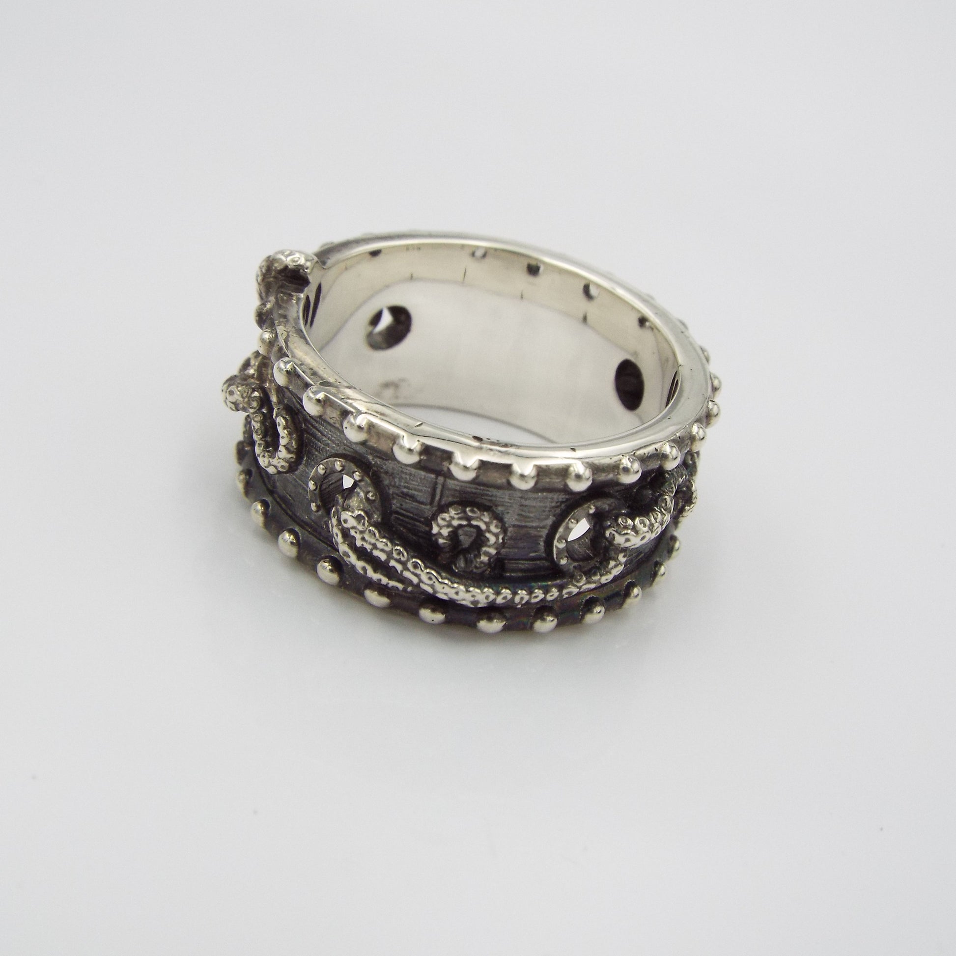 Shipwreck Kraken Band - JF Fantasy Jewelry