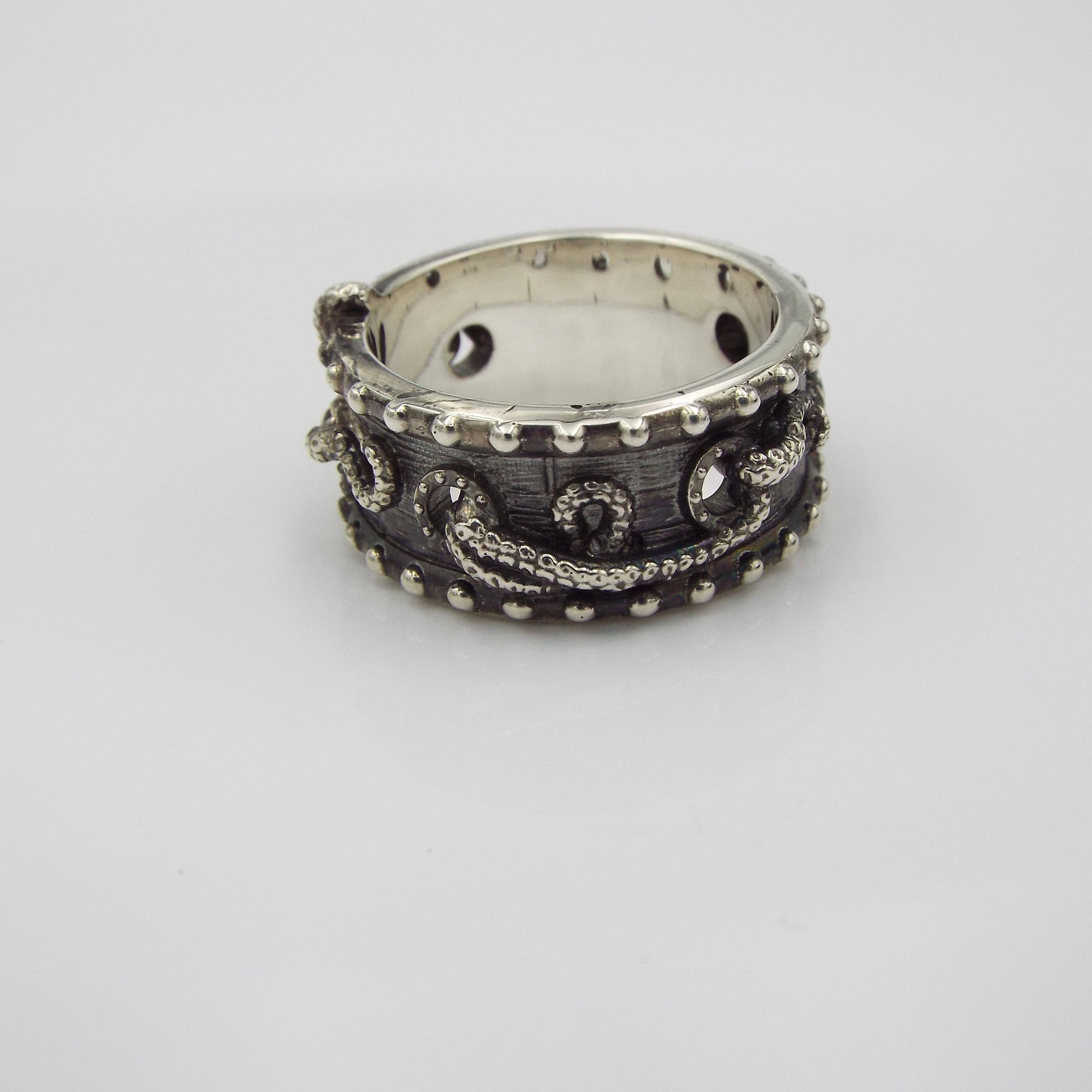 Shipwreck Kraken Band - JF Fantasy Jewelry