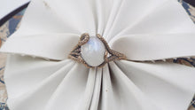 Load image into Gallery viewer, Moonstone Fantasy Engagement Set in 14k gold - JF Fantasy Jewelry
