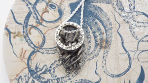 Invasion of the Sea, Porthole pendant - JF Fantasy Jewelry