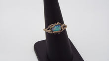 Load image into Gallery viewer, Opal Kraken ring in solid 14k gold - JF Fantasy Jewelry
