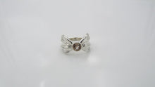 Load image into Gallery viewer, Smoky Quartz and Sapphire Fairy Ring - JF Fantasy Jewelry
