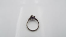 Load image into Gallery viewer, Amethyst Snake Cathedral Style ring - JF Fantasy Jewelry
