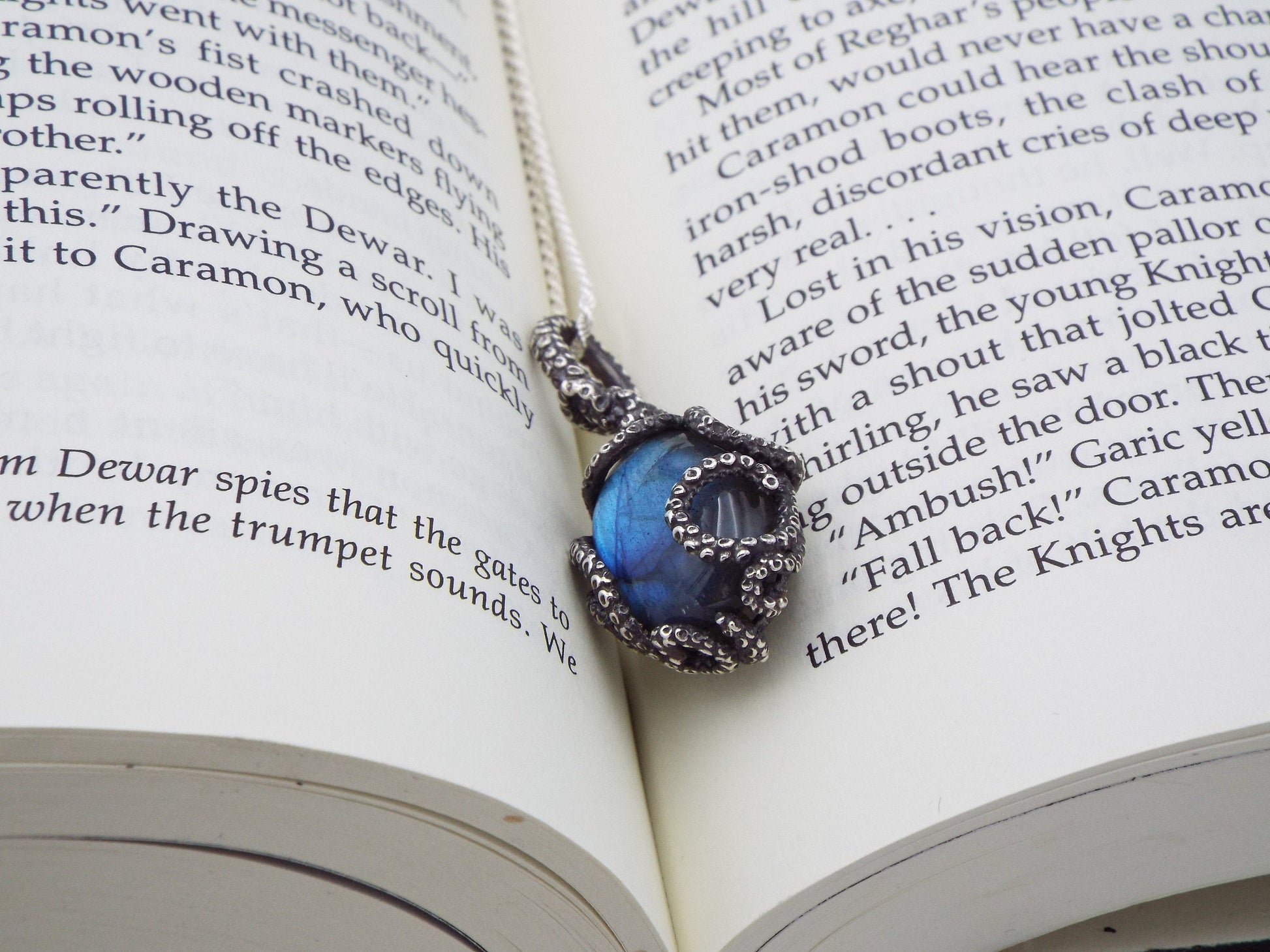 Kraken Labradorite Necklace - JF Fantasy Jewelry