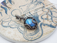 Load image into Gallery viewer, Kraken Labradorite Necklace - JF Fantasy Jewelry
