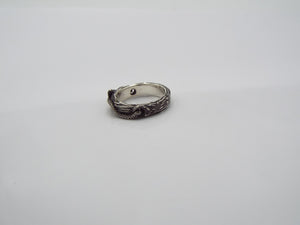 Snakes Intertwined small band - JF Fantasy Jewelry