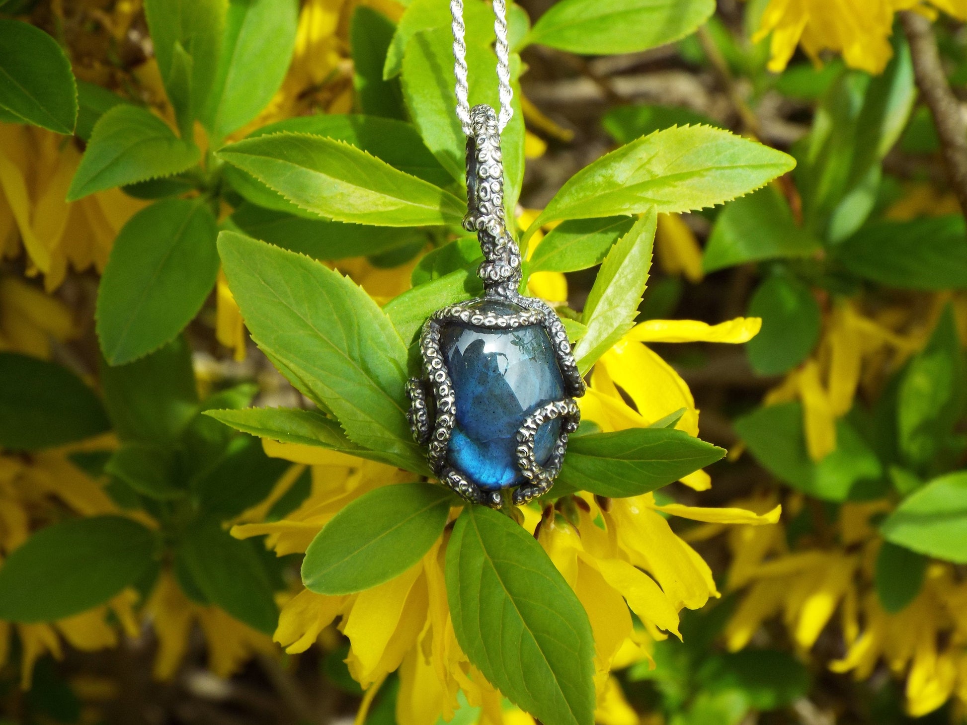Kraken Labradorite Necklace - JF Fantasy Jewelry