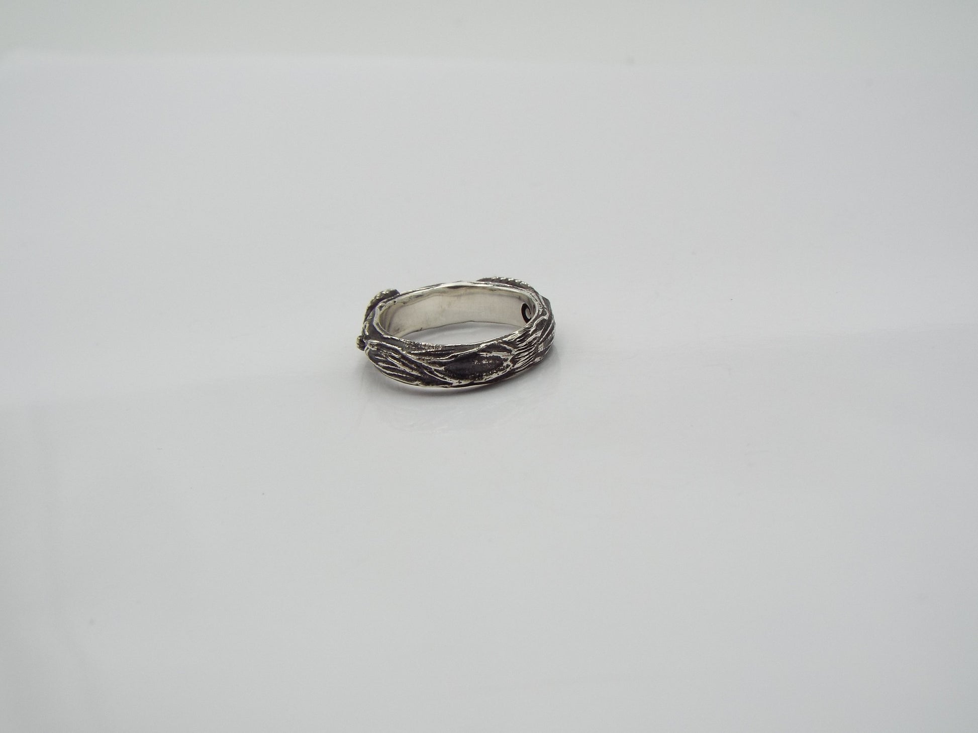Snakes Intertwined small band - JF Fantasy Jewelry