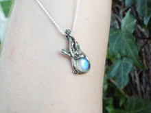 Load image into Gallery viewer, Moonlight Garden Stroll pendant - JF Fantasy Jewelry
