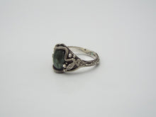 Load image into Gallery viewer, Seraphinite Snake Ring - JF Fantasy Jewelry
