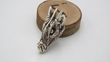 Load image into Gallery viewer, Earth Dragon Pendant - JF Fantasy Jewelry
