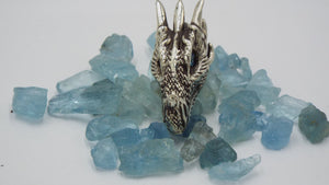 Ice Dragon Pendant - JF Fantasy Jewelry