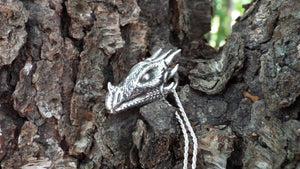 Earth Dragon Pendant - JF Fantasy Jewelry