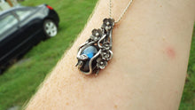 Load image into Gallery viewer, Blue Moon Garden Stroll Pendant - JF Fantasy Jewelry
