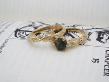 Load image into Gallery viewer, Moss Agate Bridal Set - JF Fantasy Jewelry
