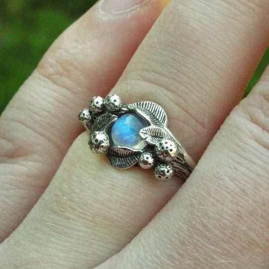 Moonlight Mushroom Burrow - JF Fantasy Jewelry