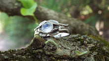Load image into Gallery viewer, Moonstone Love of the Trees Ring - JF Fantasy Jewelry
