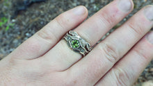 Load image into Gallery viewer, Peridot Love of the Trees Set - JF Fantasy Jewelry
