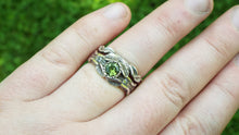 Load image into Gallery viewer, Peridot Love of the Trees Set - JF Fantasy Jewelry
