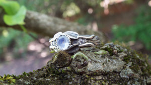 Moonstone Love of the Trees Set - JF Fantasy Jewelry