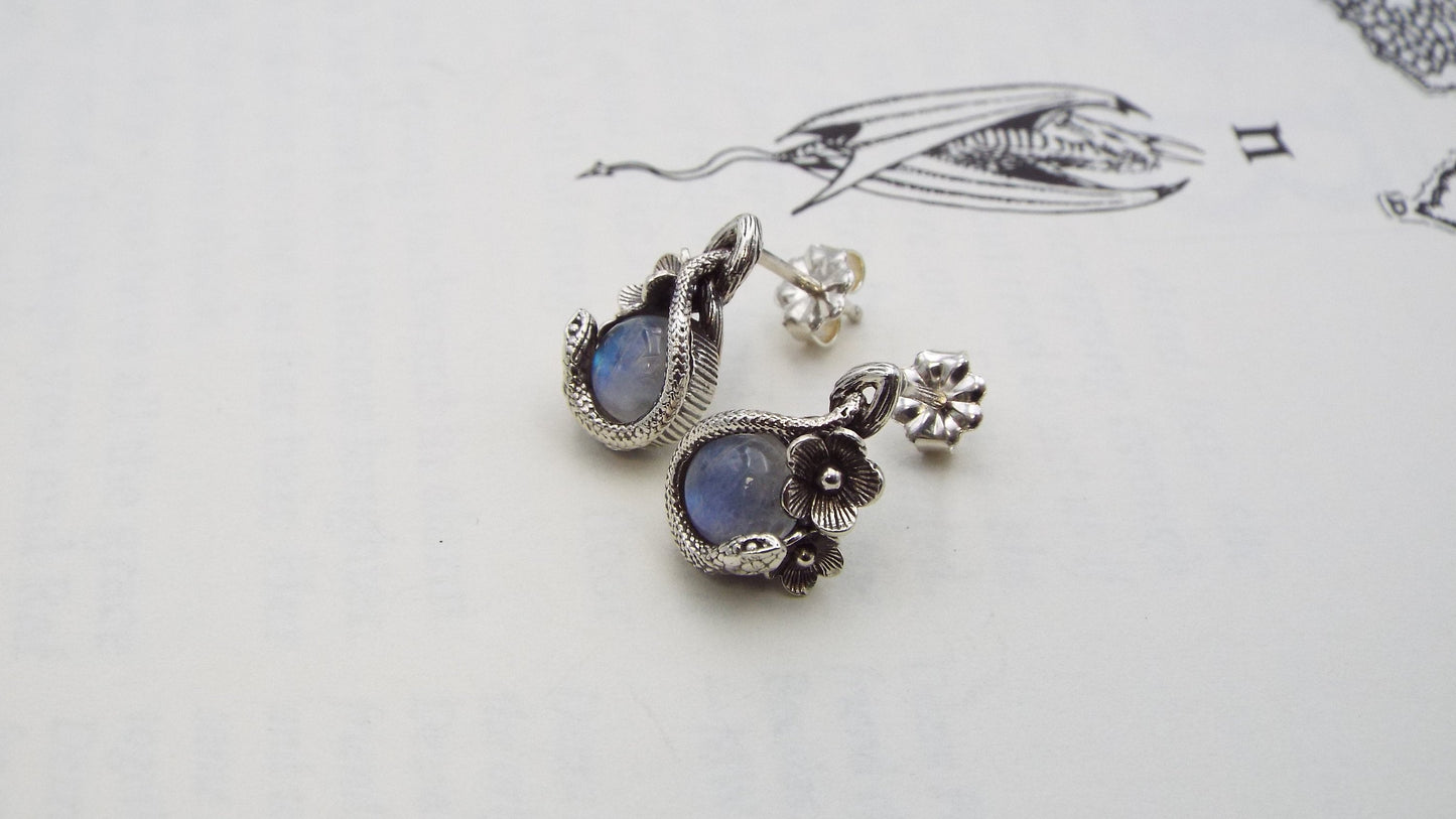 Moonlight Garden Stroll Earrings - JF Fantasy Jewelry