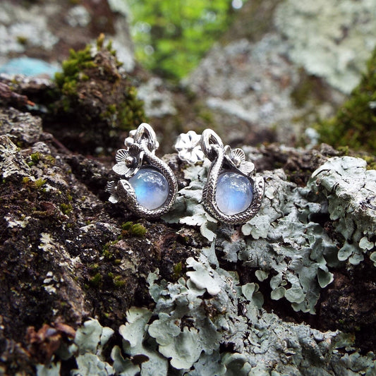 Moonlight Garden Stroll Earrings - JF Fantasy Jewelry