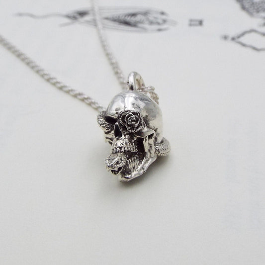 Loving Lies of the Dead Pendant - JF Fantasy Jewelry