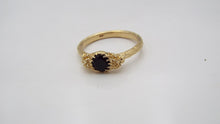 Load image into Gallery viewer, Black Onyx Gold Spider Ring - JF Fantasy Jewelry
