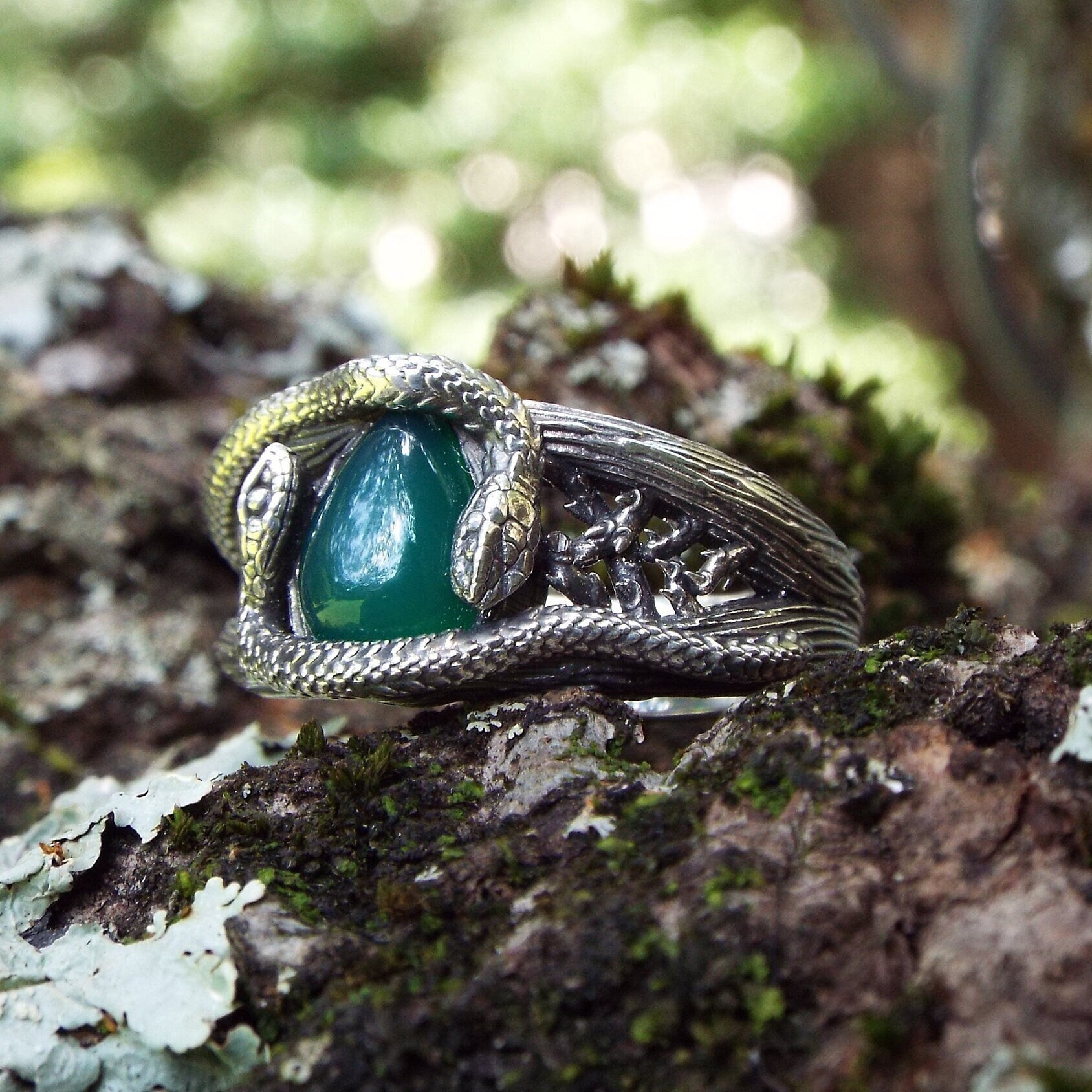 Serpents Of The Branching Thorns - JF Fantasy Jewelry