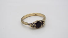 Load image into Gallery viewer, Black Onyx Gold Spider Ring - JF Fantasy Jewelry
