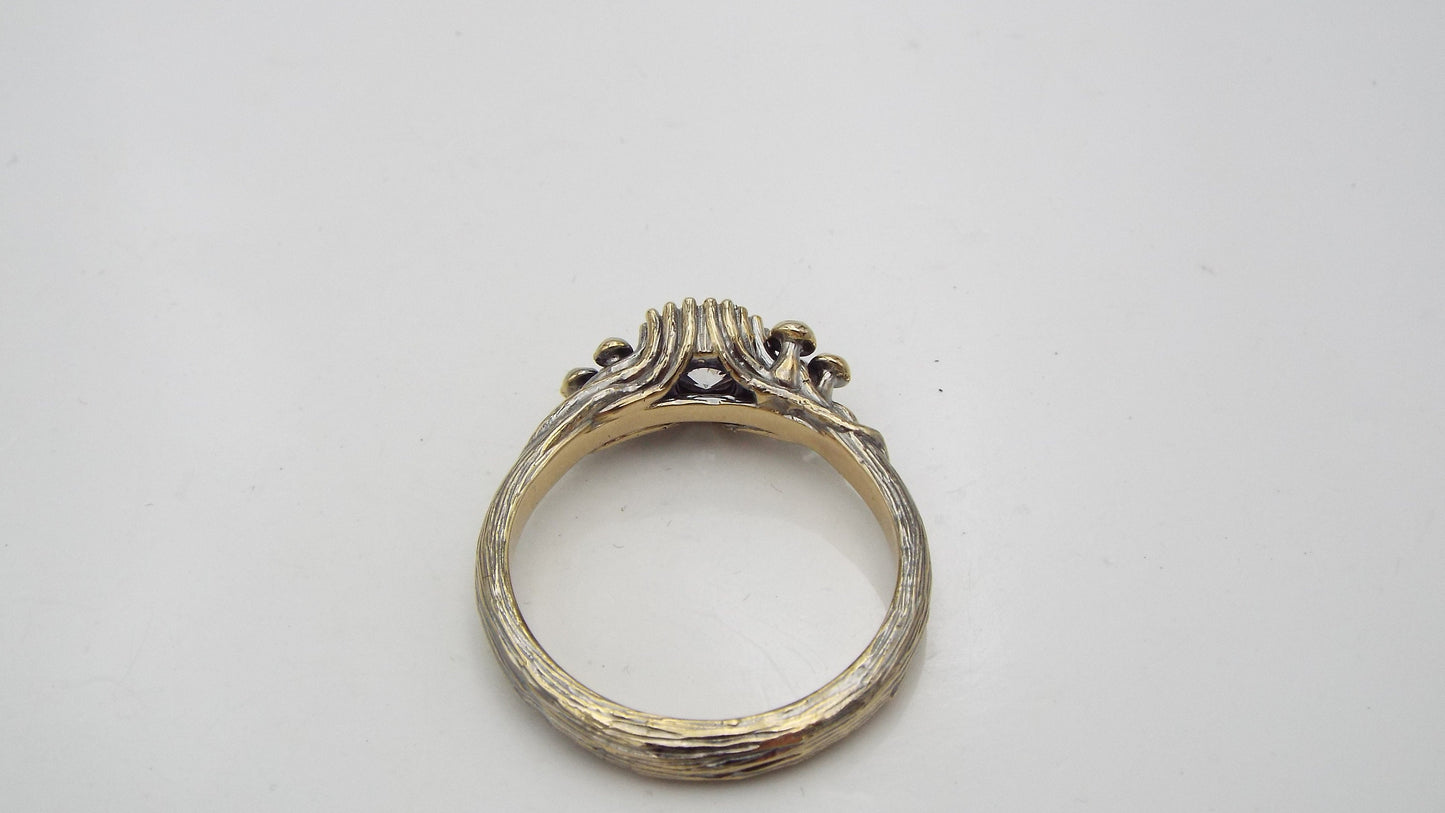 Golden Mushroom Grove Set - JF Fantasy Jewelry