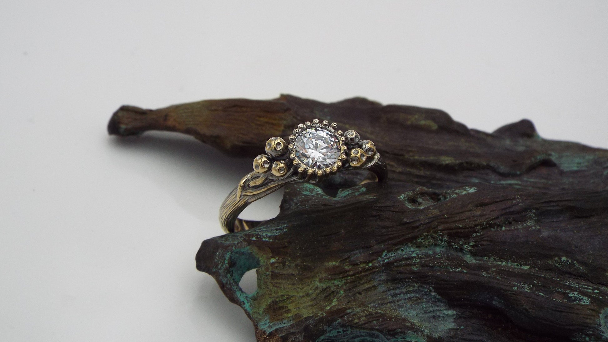 Golden Mushroom Grove Set - JF Fantasy Jewelry